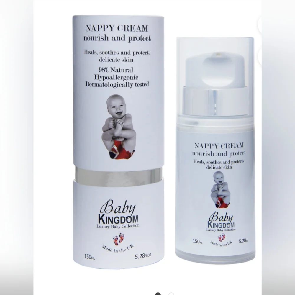 -BABY KINGDOM NAPPY CREAM, 150ML Luxury Collection.